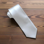 Silver Neck Tie