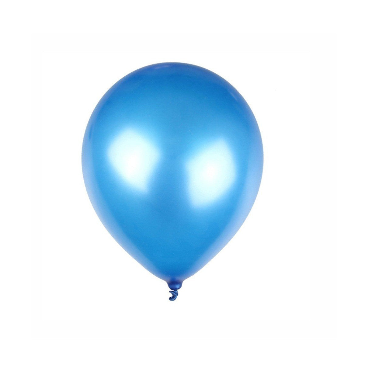 10" Helium-Quality Latex Plain Balloons - Light Blue