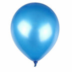 10" Helium-Quality Latex Plain Balloons - Light Blue