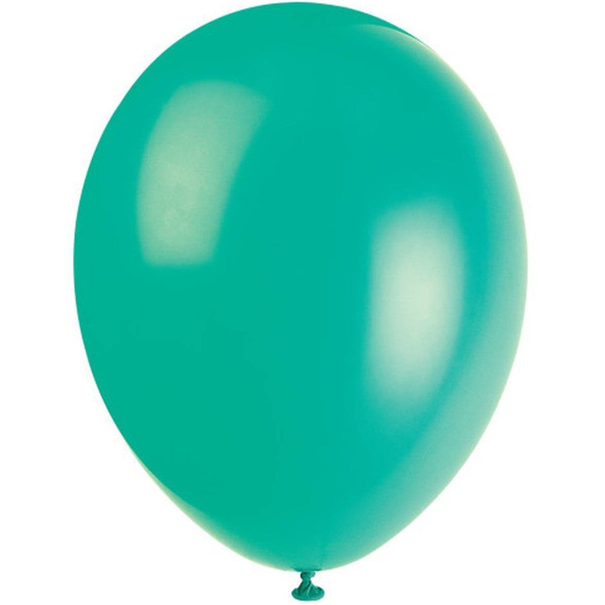 10" Helium-Quality Latex Plain Balloons - Green