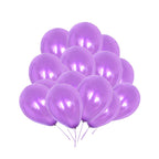 10" Helium-Quality Latex Plain Balloons - Light Purple
