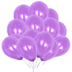 10" Helium-Quality Latex Plain Balloons - Light Purple