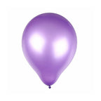 10" Helium-Quality Latex Plain Balloons - Purple