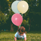 10" Helium-Quality Latex Plain Balloons - Purple