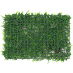 Artificial Flower Panel - Green Grass with Persian Leaf