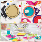 Terrific Teal - Round Plates