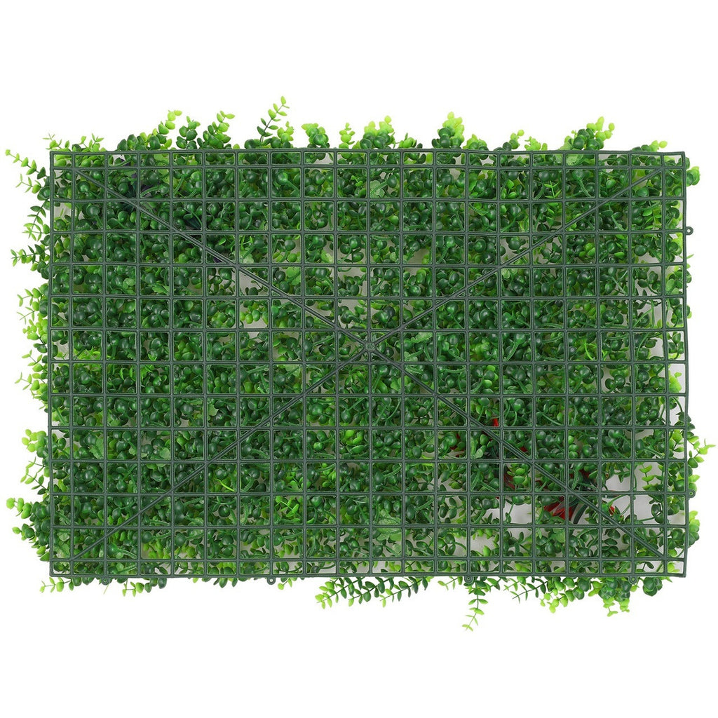 Artificial Flower Panel - Green Grass with Faded Leaves
