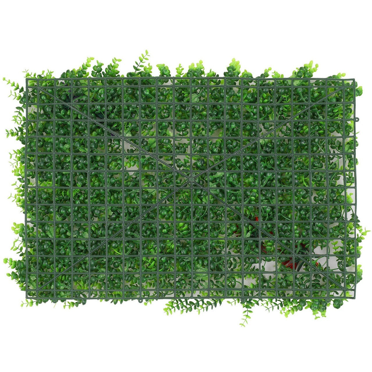 Artificial Flower Panel - Green Grass with Faded Leaves
