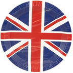 Union Jack Paper Plates - 9 inch