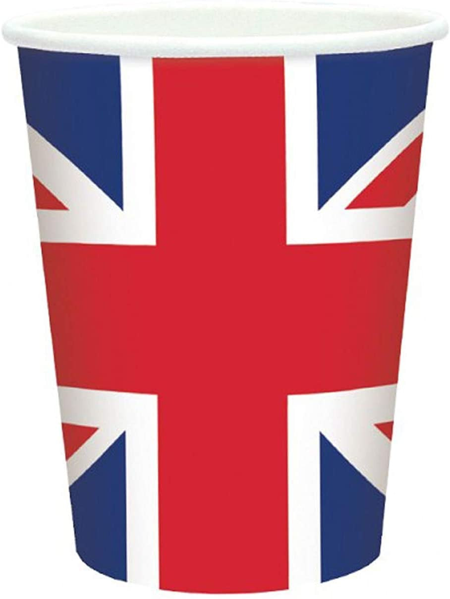 Union Jack Paper Cups 9oz