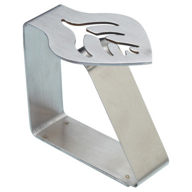 Stainless Steel Leaf Design Tablecloth Clips 4pcs