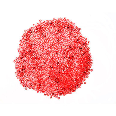 4000 Iridescent Table Scatter Acrylic Crystals, 2.5mm - Red