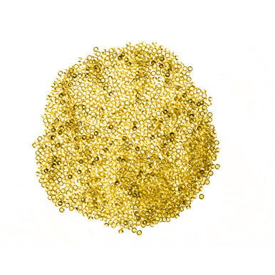 4000 Iridescent Table Scatter Acrylic Crystals, 2.5mm - Yellow