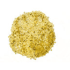 4000 Iridescent Table Scatter Acrylic Crystals, 2.5mm - Yellow
