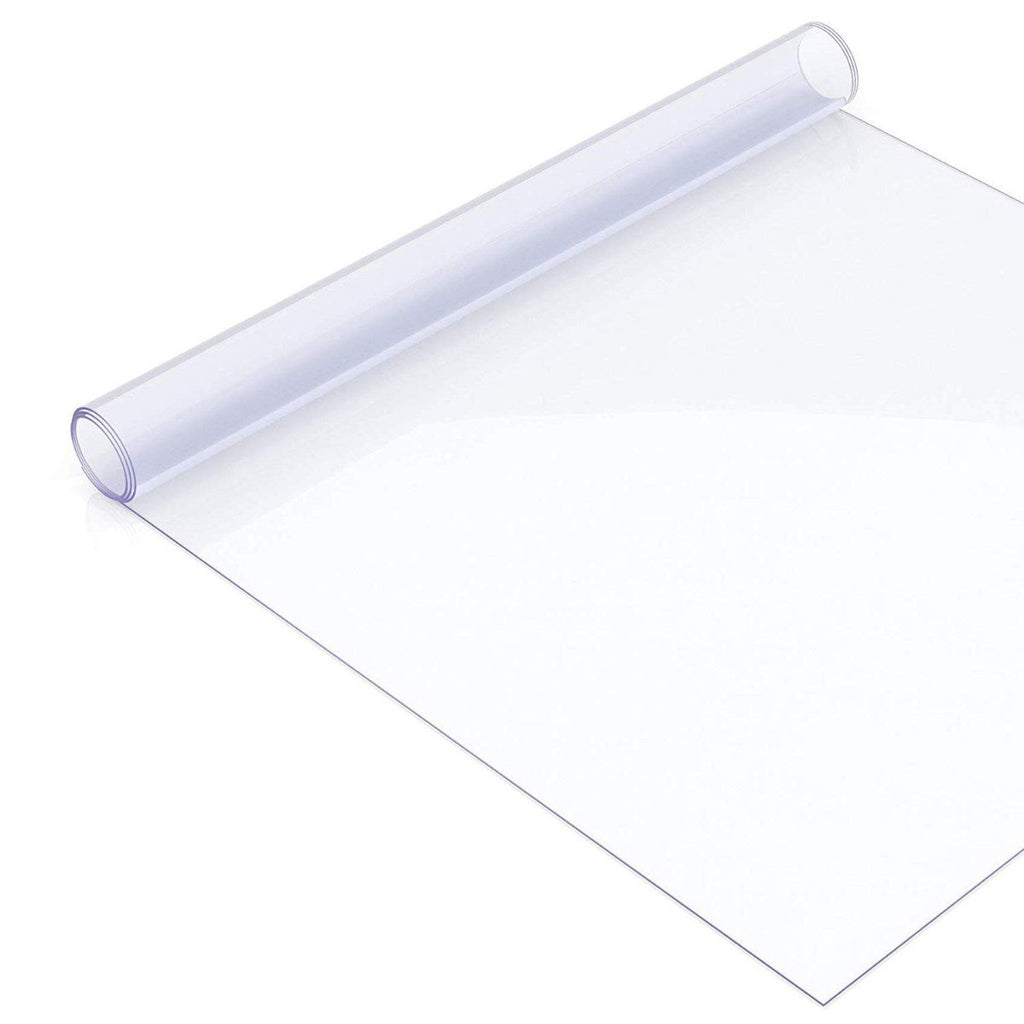 1.5mm Clear Plastic Table Cover - 60cm x 120cm