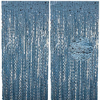 Wavy Ceramic Foil Fringe Curtain (1m x 2m)