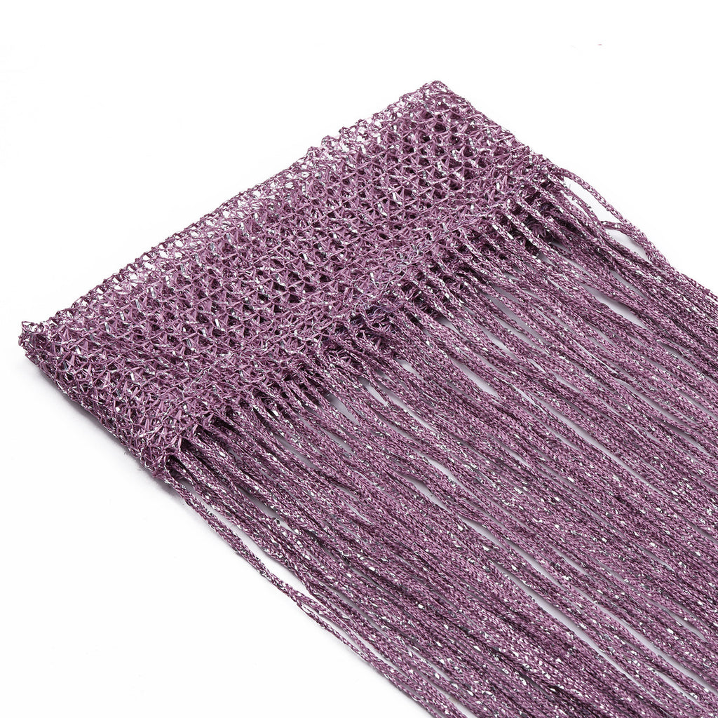 String Curtain Panel - Dark Purple