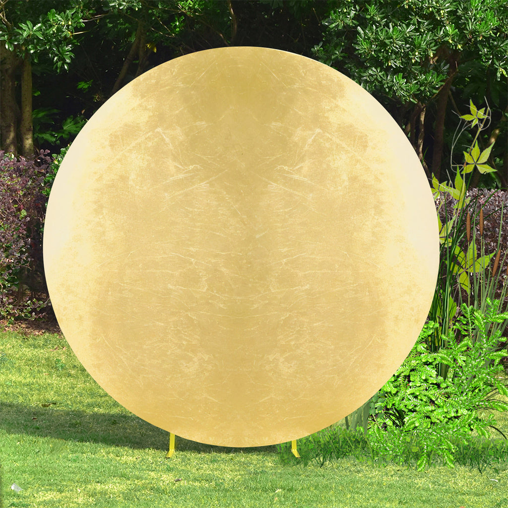 Arch Stand Spandex Cover - Shiny Gold
