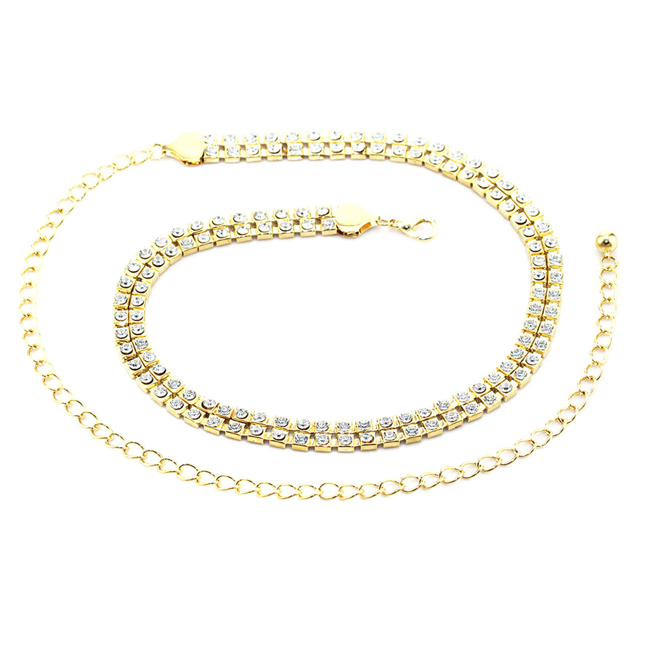 Gold Diamante Belt