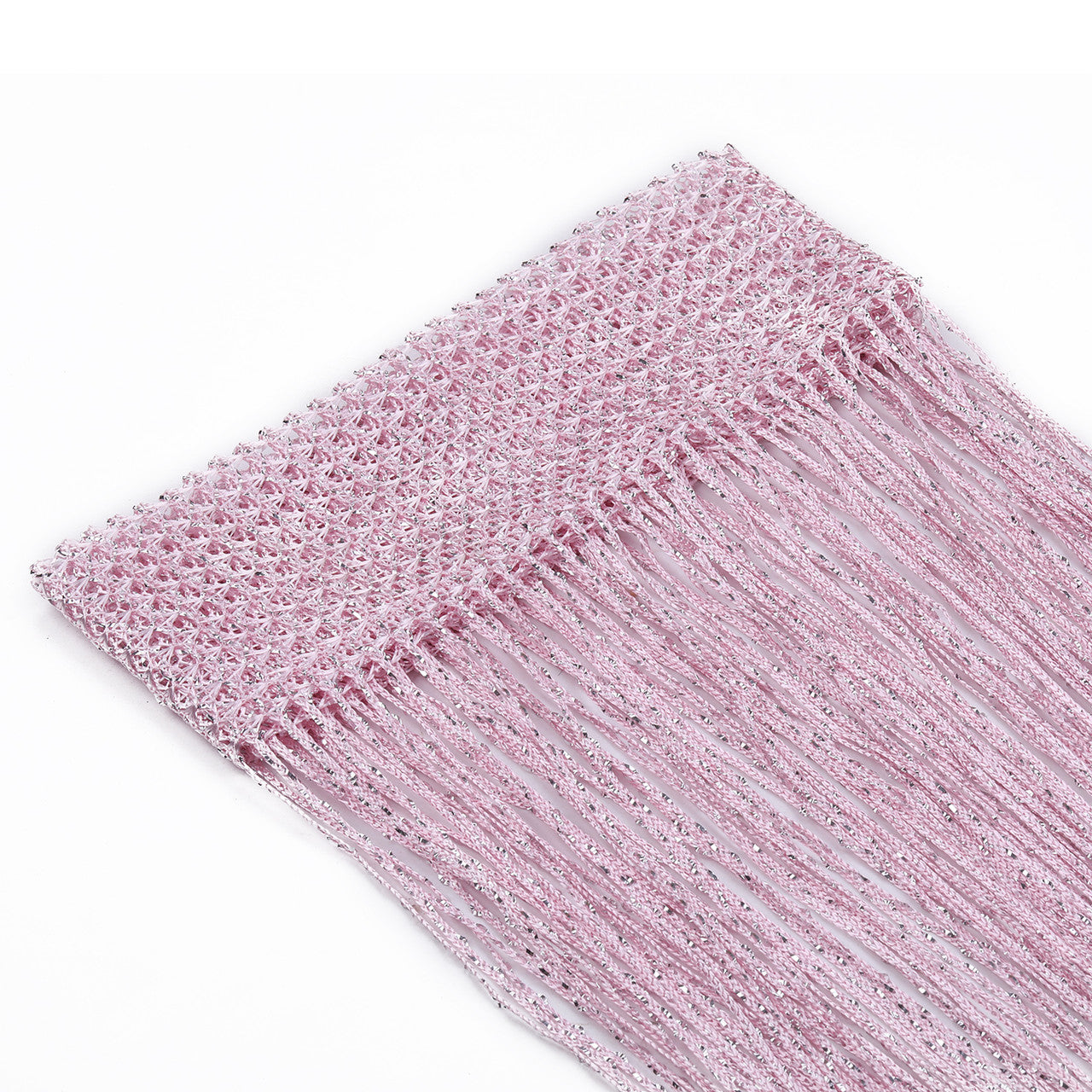 String Curtain Panel - Pink