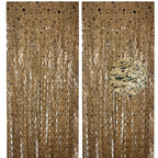 Wavy Ceramic Foil Fringe Curtain (1m x 2m)
