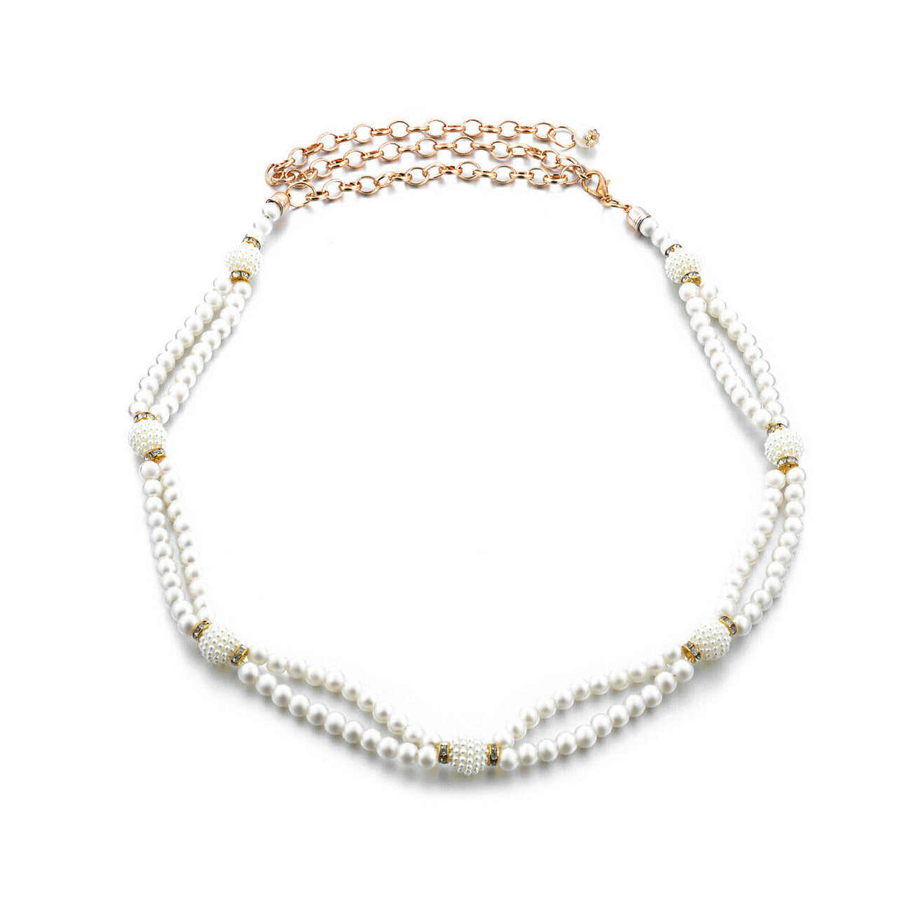 Beaded Pearl Belt