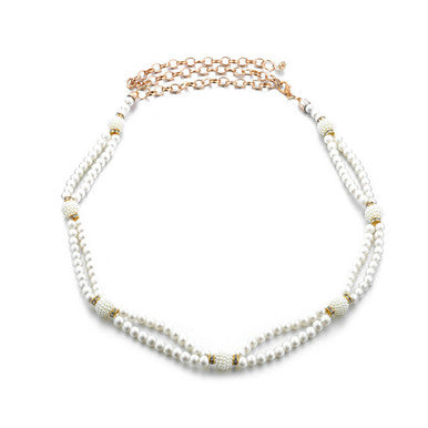 Beaded Pearl Belt