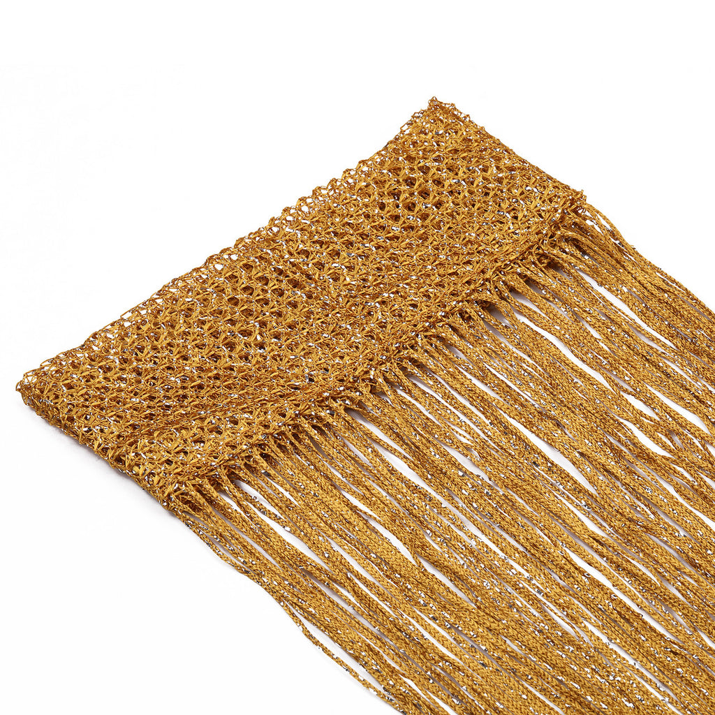 String Curtain Panel - Gold