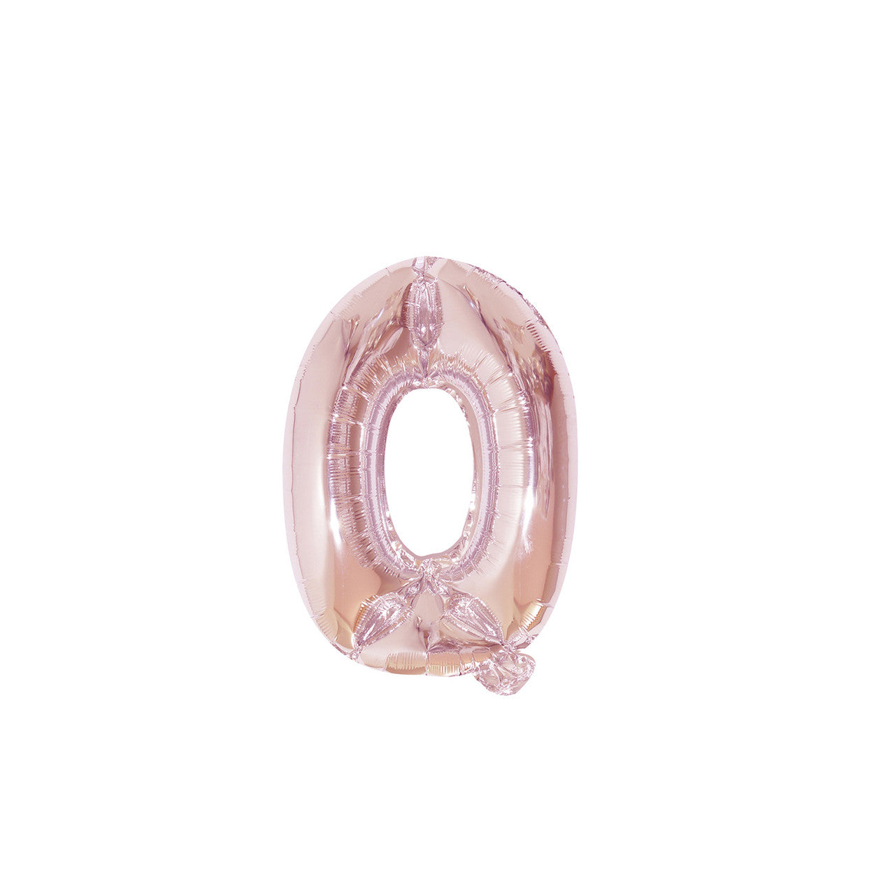 Large Foil Number Air-fill and Helium Balloons (0-9) - Rose Gold
