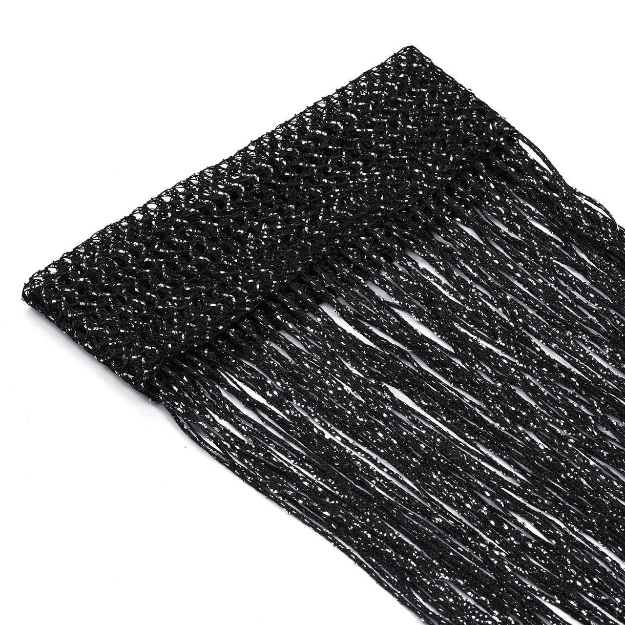 String Curtain Panel - Black