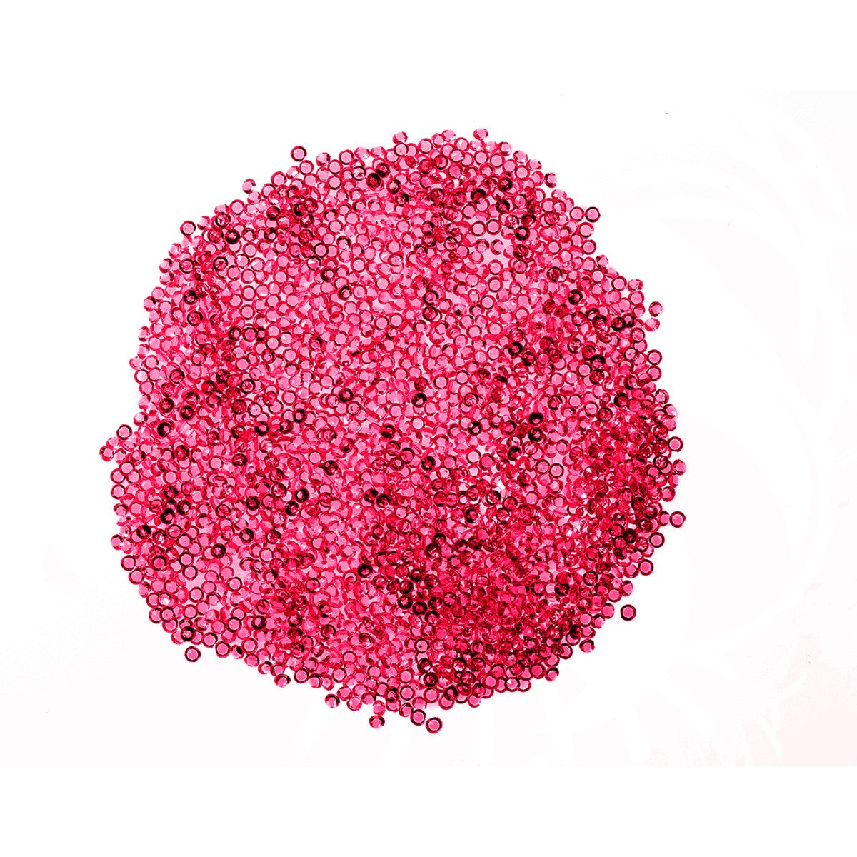 4000 Iridescent Table Scatter Acrylic Crystals, 2.5mm - Light Pink