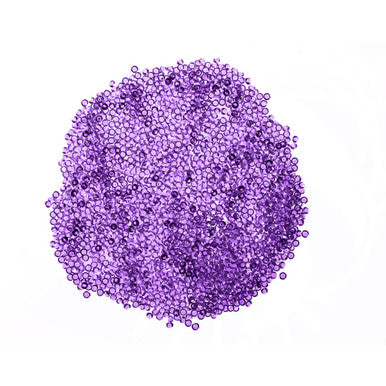 4000 Iridescent Table Scatter Acrylic Crystals, 2.5mm - Light Purple
