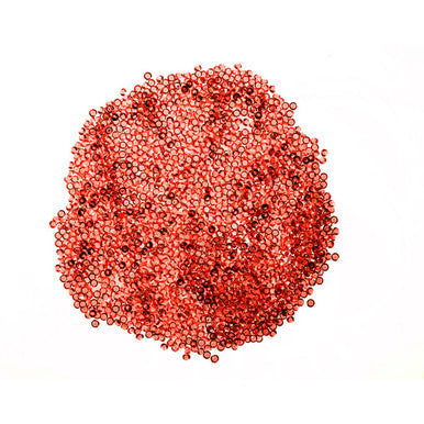 4000 Iridescent Table Scatter Acrylic Crystals, 2.5mm - Orange