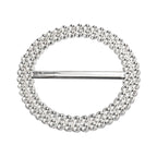 50mm Silver Round Chair Band Buckle