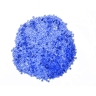 4000 Iridescent Table Scatter Acrylic Crystals, 2.5mm - Royal Blue