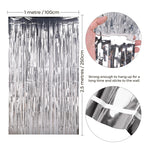 Foil Backdrop - Silver