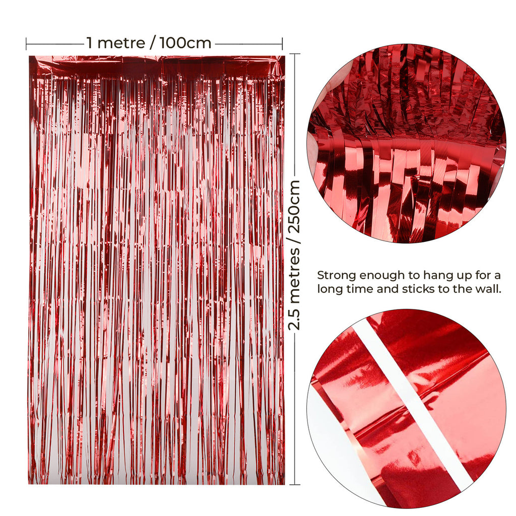 Foil Backdrop - Red