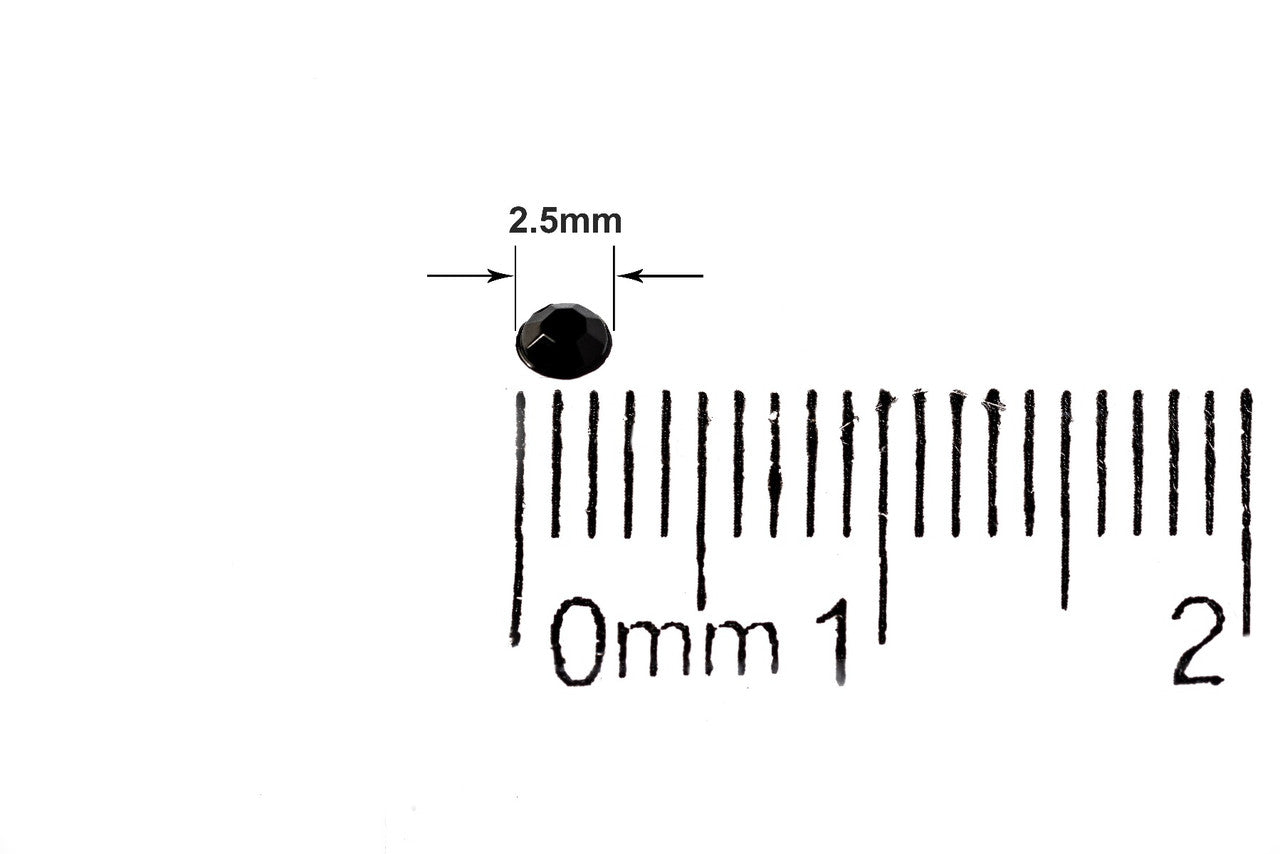 4000 Iridescent Table Scatter Acrylic Crystals, 2.5mm - Dark Red