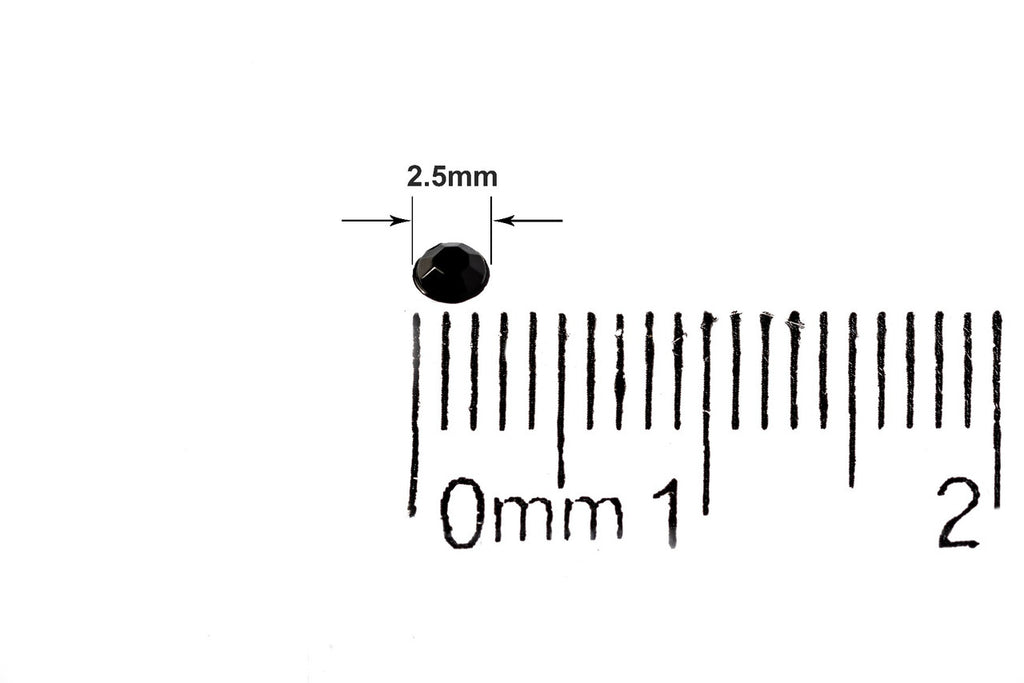 4000 Iridescent Table Scatter Acrylic Crystals, 2.5mm - Red