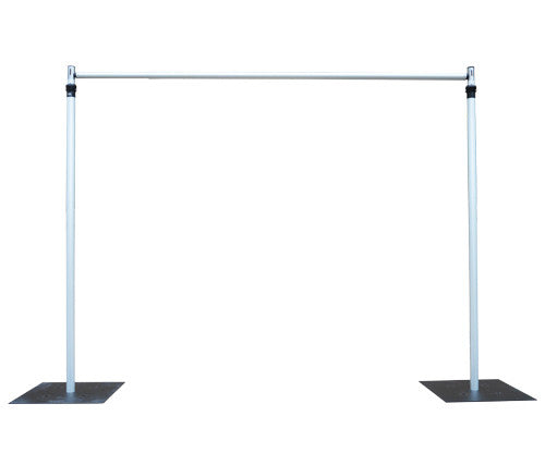 4m x 4m Heavy Duty Pipe and Drape Backdrop Stand
