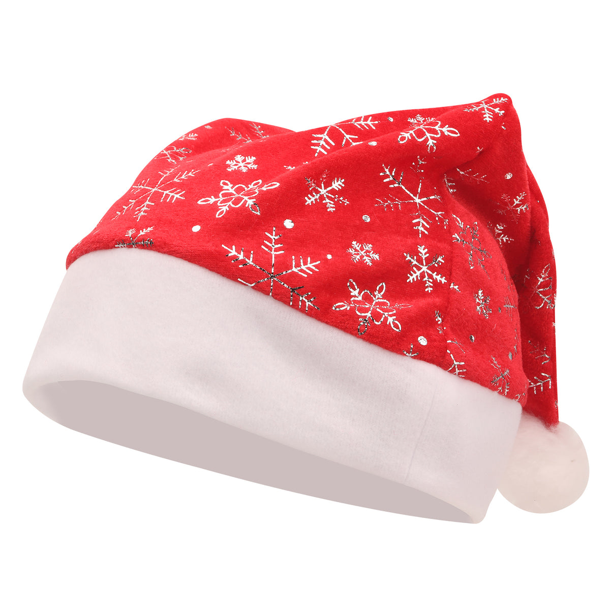 Christmas Santa Hat with Snowflake design