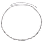 2 Row Belt- Silver