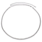 2 Row Belt- Silver