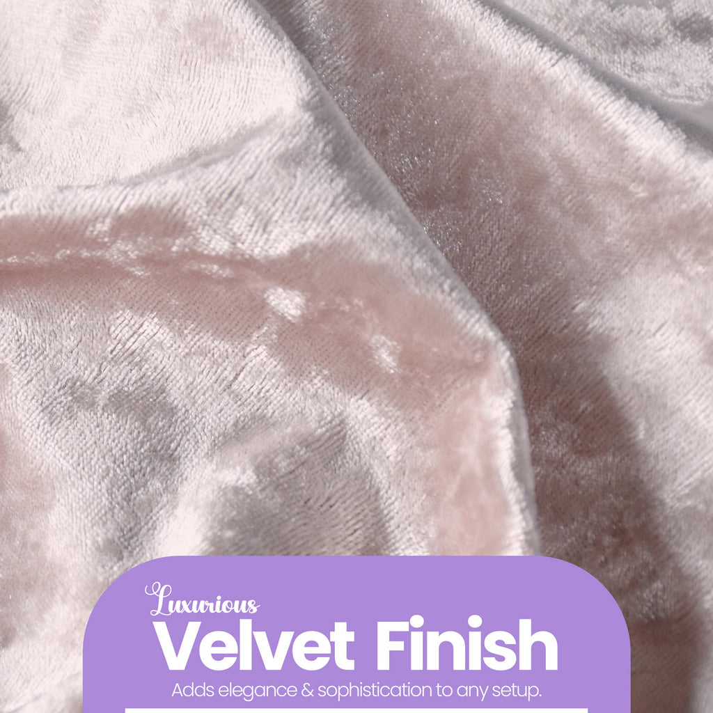Velvet Chair Band - Rose Pink