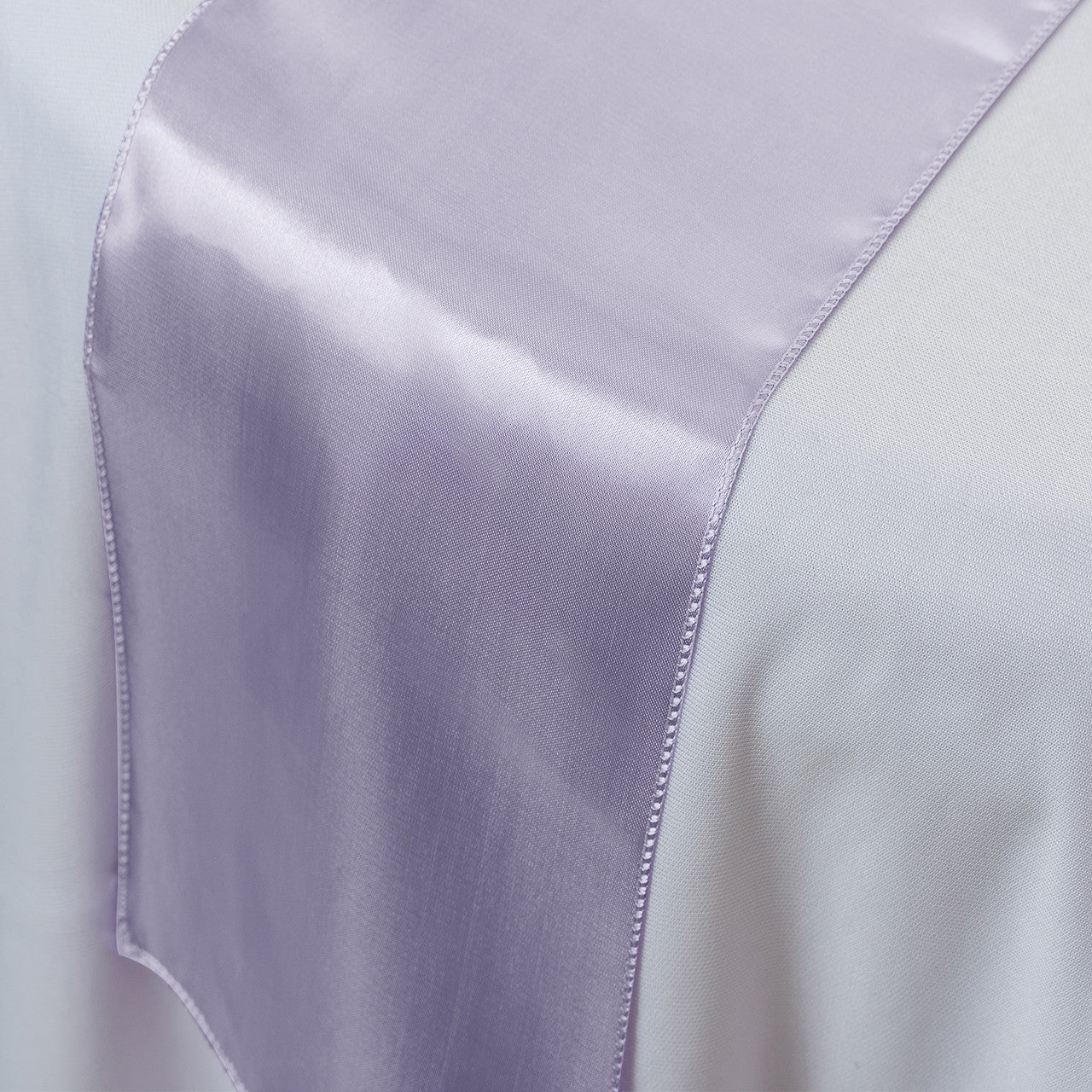 11" x 108" Satin Table Runner - Lavender
