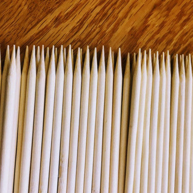 Wooden BBQ Skewers -  80pcs