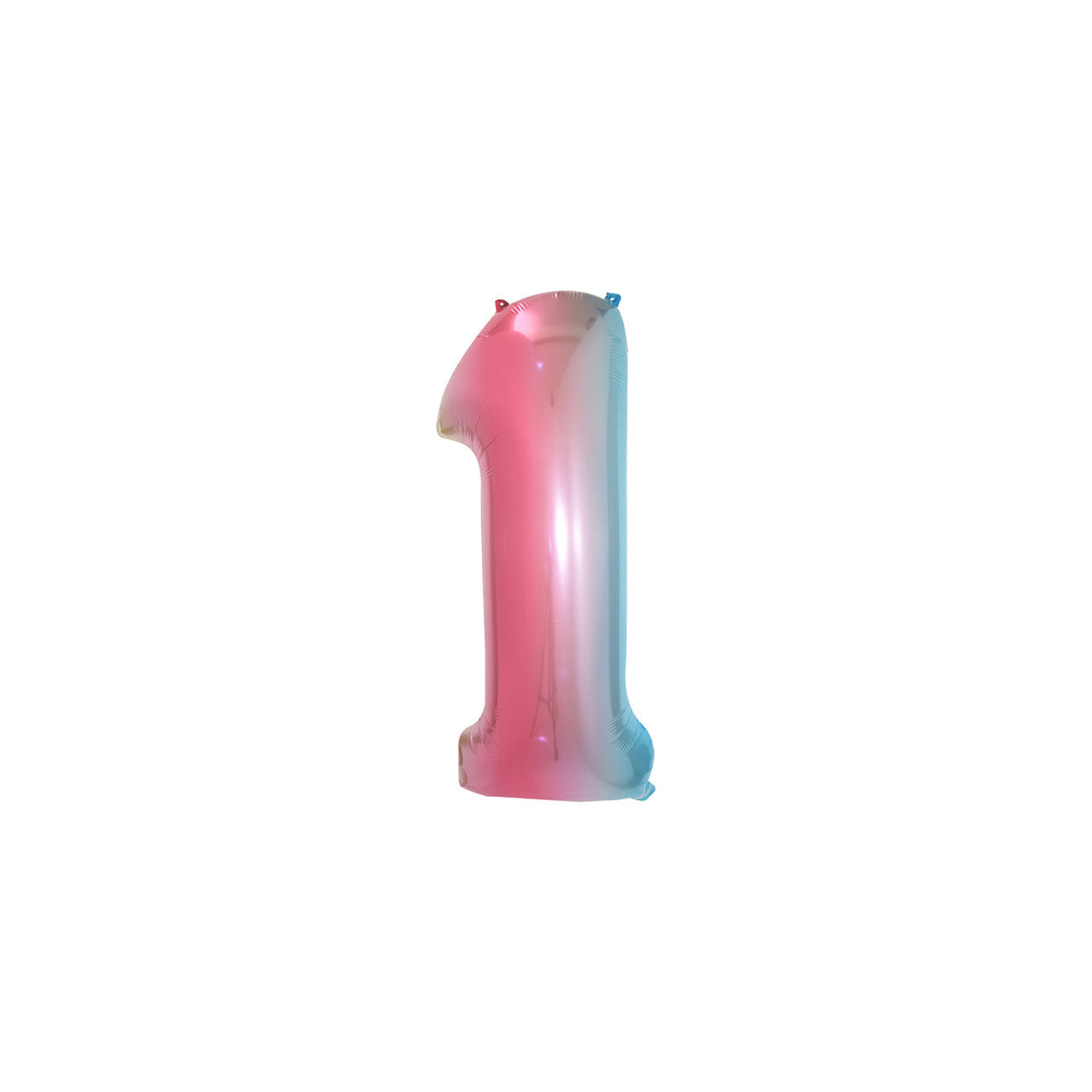 Large Foil Number Air-fill and Helium Balloons (0-9) - Rainbow