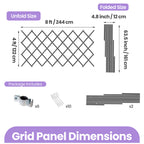 Expandable Support Grid for Flower Panel (2 Pack)