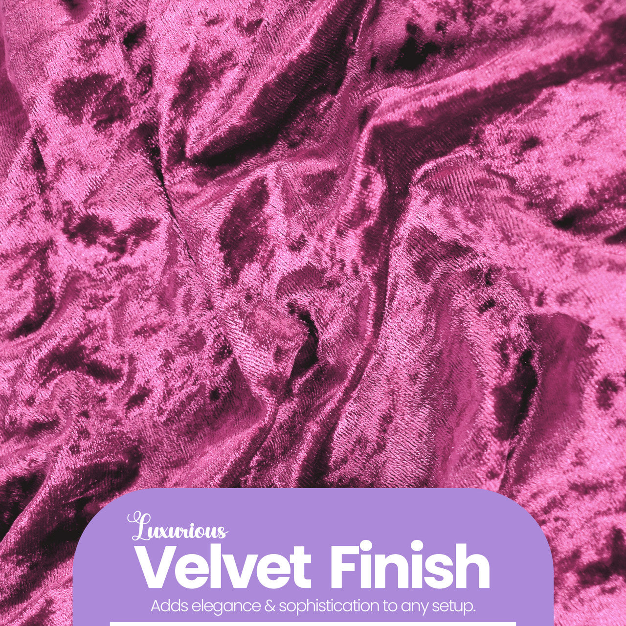 Velvet Chair Band - Pink