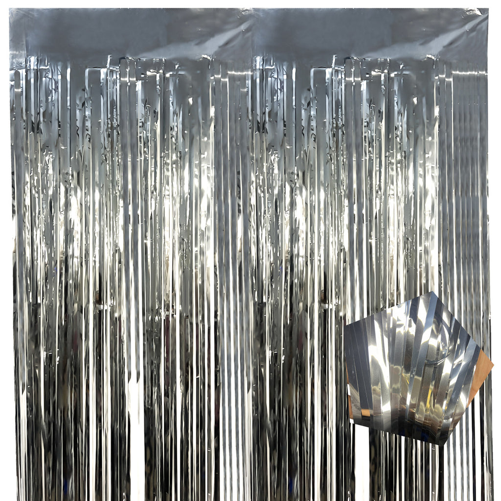 Foil Fringe Curtain Backdrop